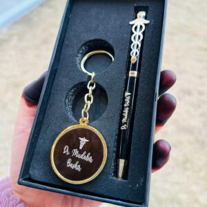 Medical Professional's Gift Set (Pen & Keychain)