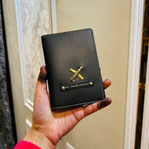 Personalized Leather Passport Cover