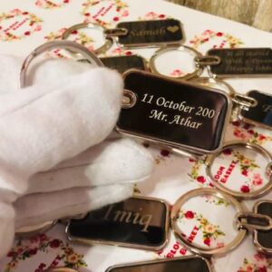 Premium Personalized Metal Keychain