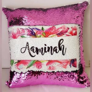 Personalized Magic Sequin Cushion