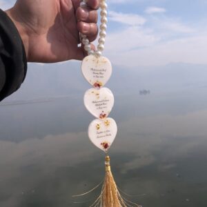 Triple Heart Car Hanging